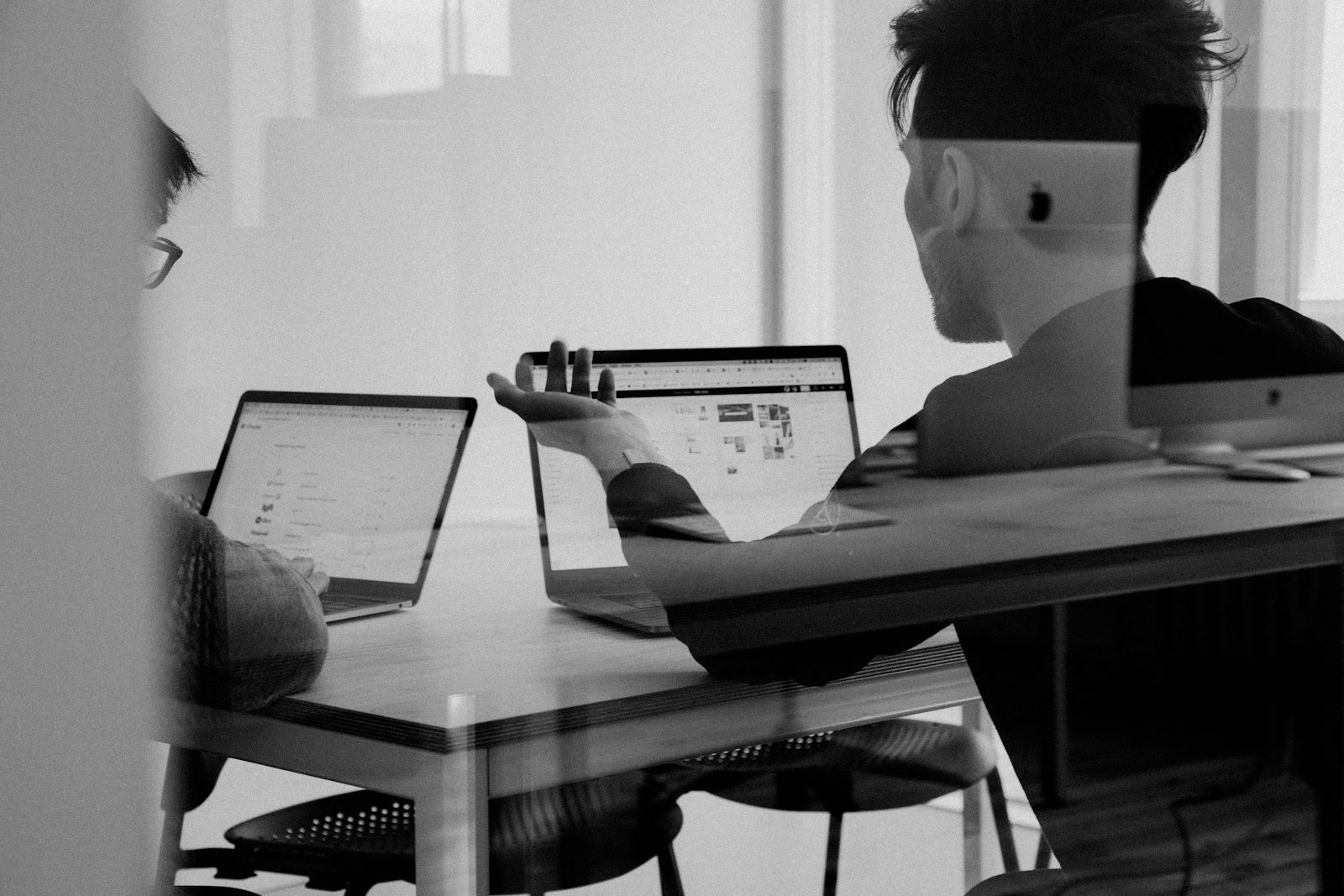Real team at work in a logistics office